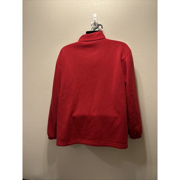 Team USA 2015 Red Light Weight Fleece Full Zip XL Training Jacket Olympics Flag‎ - Picture 3 of 4